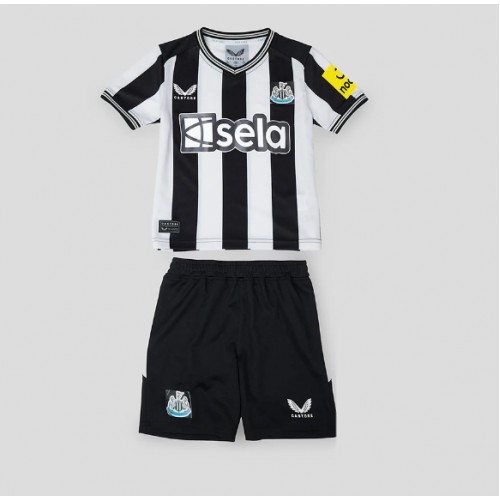 Maillot de foot Newcastle United Domicile enfant 2023-24 Manches Courte (+ pantalon court)